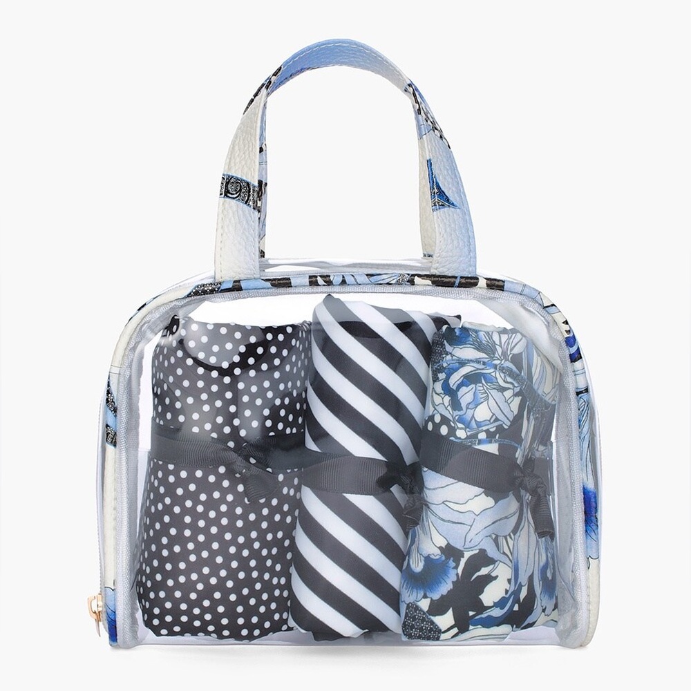 Chico’s Laundry Bags Floral NWT